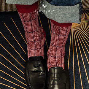 جوارب رجالية رقيقة مضادة للبكتيريا مصنوعة من مزيج القطن المصري الناعم والمسامي للاستخدام اليومي والعمل - Product Image 3