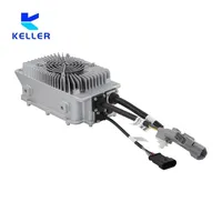Chargeur embarqué intelligent pour VE 1,5 kW avec refroidissement par air/liquide, contrôle CAN Bus, entrée 110-230 VCA, efficacité 94 %