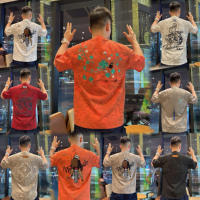 T-shirt Homme Grande Taille Extensible Séchage Rapide Manches Courtes Coupe Ample Entraînement Sportif Été Vente en Gros Usine