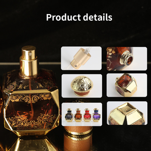 ขวดน้ำหอม <span class=keywords><strong>Eric</strong></span> 50 มล. สำหรับตลาดตะวันออกกลาง แบบพ่นละอองละเอียด ให้ความชุ่มชื้น ขวดแก้ว - Product Image 4