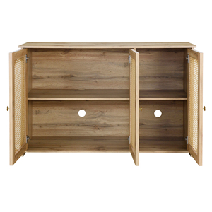 3-cửa gỗ mây Tủ <span class=keywords><strong>sideboard</strong></span> tự chọn giao diện điều khiển bảng với credenza lưu trữ giọng Cửa Ngăn kéo cho phòng khách khu vực ăn uống - Product Image 5