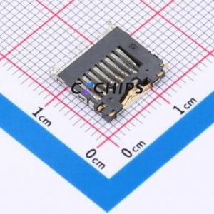 114-00841-68 SD Card / Memory Card Connector Connector Plug-In Type MicroSD Card (TF Card) Card Holder Without - Product Image 2