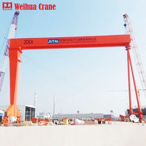 Weihua เครนขาตึกเรือ,เครนรับส่งขนาด50ตันสำหรับท่าเรืออู่ต่อเรือ - Product Image 6