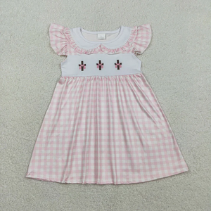 DADDY'S GIRL ชุดเดรสปักลายเป็ดสำหรับเด็กผู้หญิงฤดูร้อนความยาวระดับเข่า - Product Image 6