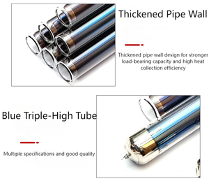 Kehui ระบบทำความร้อนด้วยพลังงานแสงอาทิตย์แบบอิสระใช้ในครัวเรือนโดยไม่ต้องใช้หลอดสุญญากาศแรงดันพร้อมการเชื่อมต่อแบบสอดโดยตรง - Product Image 4