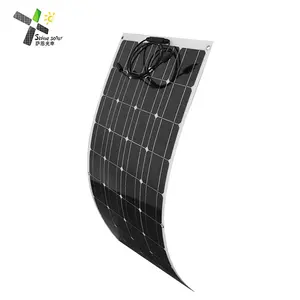 공장 가격 ETFE 애완 동물 sunpower 유연한 투명 200W 솔라 패널 노르웨이