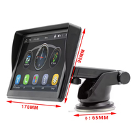 Autoradio portable sans fil CarPlay en gros, écran CarPlay 7 pouces, Android Auto, commande vocale pour Apple portable