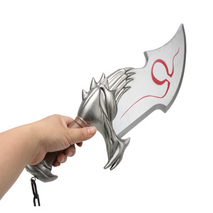 Savaş tanrısı levilevibalta Kratos silah modeli Pu oyunu savaş tanrısı: Ragnarok balta silah Cosplay bıçak Katana kılıç erkek çocuk oyuncakları - Product Image 3