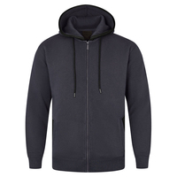 Fabricants de vêtements, sweat à capuche zippé pour homme en coton 100% personnalisé, 430 grammes, manches longues, pour l'automne et l'hiver, chaleur et mode