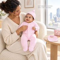Boîte cadeau OEKO-TEX pour bébé, fabrication sur mesure, logo et motifs personnalisés, vêtements de nuit en coton biologique doux, articles pour bébé nouveau-né