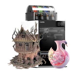 H2S AMS Combo haute vitesse Max 1000 mm/s noyau fermé-XY grand volume d'impression 340*320*340mm FDM imprimante 3D multicolore - Product Image 1