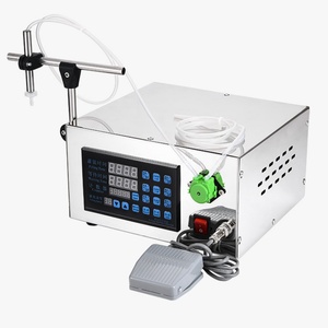 GFK580 Single Nozzle Semi-Automatic Pedal Control Peristaltic <b>Pump</b> Drive Desktop Filling Machine Liquid Filling Machine - Product Image 5