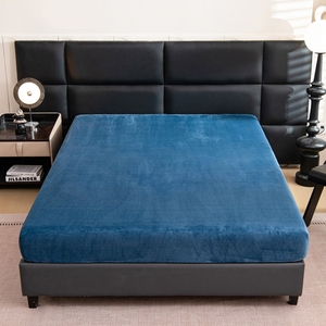 Drap-housse moderne en velours doux <span class=keywords><strong>Musea</strong></span> 200TC polyester/coton, ensemble de literie d'hiver écologique pour hôtels et usage domestique - Product Image 3