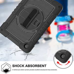 China Fábrica al por mayor Anti caída a prueba de golpes Kickstand Rugged <span class=keywords><strong>Tablet</strong></span> <span class=keywords><strong>Funda</strong></span> <span class=keywords><strong>para</strong></span> <span class=keywords><strong>Samsung</strong></span> Galaxy <span class=keywords><strong>Tab</strong></span> A9 2023 Cubierta - Product Image 3