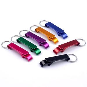 Hot Bán Thân Thiện Với Môi Xách Tay Phẳng Kim Loại Nhôm Hợp Kim Keychain Bia Mở Chai Với Biểu Tượng Tùy Chỉnh Cho Bar Đảng - Product Image 5