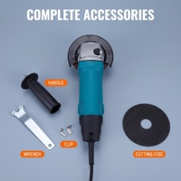Meuleuse d'angle électrique mini portable sans balais à vitesse réglable de qualité industrielle