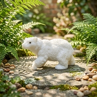 Figurines décoratives en jade blanc en gros : poussin, ours, Snoopy – Cristaux naturels de guérison, écologiques, thème amour pour la décoration intérieure