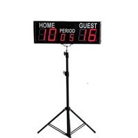 Compte à rebours LED pour l'extérieur Minuterie numérique Temps Sport Planches Contrôleur de basket-ball électronique Minuteries de football Tableau d'affichage