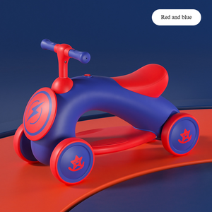 Vélo d'équilibre pour enfants de 2 à 6 ans, unisexe, jouet d'extérieur en forme de voiture, en plastique, à pousser, prix de gros - Product Image 3