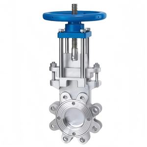 Vanne à opercule manuelle en acier inoxydable à joint rigide, vanne pour eau et boues, à double <span class=keywords><strong>bride</strong></span>, en acier moulé, taille de port 50 - Product Image 4