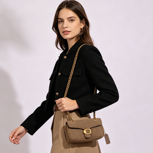 Retro Casual Women's Handbag with Single-shoulder strap Genuine Suede Leather Shoulder Bags Brand Luxury Designer Quilted Bag - Product Image 6