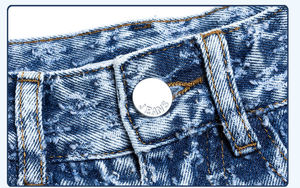 Pantalones <span class=keywords><strong>para</strong></span> Niños al por Mayor, Estilo Veraniego, Shorts de Mezclilla Estampados Recubiertos, Shorts de Ganchillo <span class=keywords><strong>a</strong></span> la Moda <span class=keywords><strong>para</strong></span> Bebés - Product Image 5