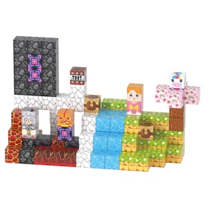 चुंबकीय क्यूब्स खिलौने निर्माण सेट बच्चों को सीखने स्टेम बिल्डिंग ब्लॉक प्लास्टिक चुंबकीय पहेली diy <span class=keywords><strong>3</strong></span> डी चुंबकीय क्यूब्स <span class=keywords><strong>2</strong></span>.5 सेमी - Product Image 5