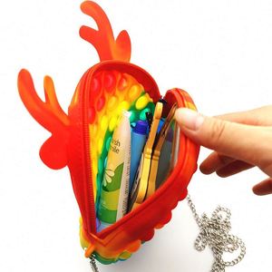 Juguete Sensorial Antiestrés de Silicona con Burbujas de Animales de Dibujos Animados, Bolsa de Espuma de PVC para Apretar, para Niños Mayores de 6 Años, Unisex - Product Image 6