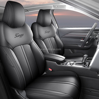 Housses de siège auto en cuir noir pleine couverture pour Mazda CX-50, ventilation perforée, coutures lisses pour usage domestique quotidien à long terme