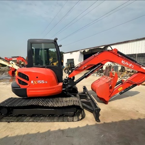 Excavadora Usada Kubota KX155-5, Excavadora de Cadenas de Segunda Mano, Excavadora Mini Original de Alta Calidad Kubota KX155 Kx165 155-5 - Product Image 6