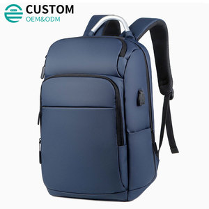 โรงงานฟูลิยา รับผลิตแบบ OEM ODM กระเป๋าเป้สะพายหลังแบบกำหนดเองอเนกประสงค์ กันน้ำ ป้องกันการโจรกรรม กระเป๋าใส่แล็ปท็อป ช่องเสียบ USB ความจุขนาดใหญ่ สำหรับเดินทางธุรกิจ - Product Image 1