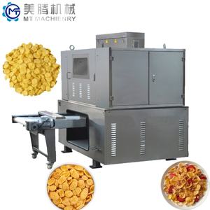 Nueva Línea de Extrusora de Doble Tornillo Totalmente Automática con Certificación CE para Cereales de Desayuno y Hojuelas de Maíz con Motor - Product Image 3