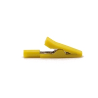 Pinces crocodiles crocodile avec prise 2mm Banana Jack Test Clamp Wire Clip Terminal