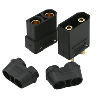 Ensemble de connecteurs de batterie Amass XT90 XT90H, 4,5 mm mâle/femelle, plaqué or, fiche banane pour batterie Lipo RC