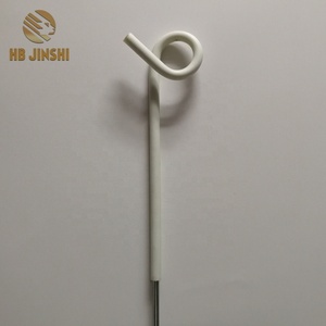 Poteaux de support <span class=keywords><strong>pour</strong></span> clôture électrique de 1,2 m de long avec isolateur jaune, piquets de clôture - Product Image 2