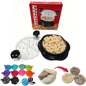 Nouveaux produits pour la cuisine 2026 : Grand déchiqueteur <span class=keywords><strong>manuel</strong></span> de <span class=keywords><strong>viande</strong></span> en plastique de qualité alimentaire pour la volaille, idéal pour les restaurants - Product Image 1