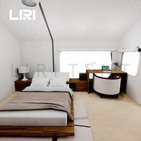 Tente de camping modulaire de luxe pour hôtel nomade en plein air
