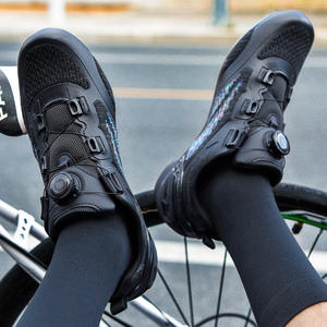 Chaussures de vélo respirantes pour l'automne, l'hiver et l'été, unisexes, chaussures de vélo de route et de montagne, légères, semelle en caoutchouc rigide, pour le vélo - Product Image 5