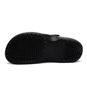 Sandales de plage imprimées pour hommes, respirantes, antidérapantes, en EVA, à bout fermé, pour l'été, pour le sport, l'extérieur et la maison, modèle <span class=keywords><strong>Crocs</strong></span> transfrontalier - Product Image 4