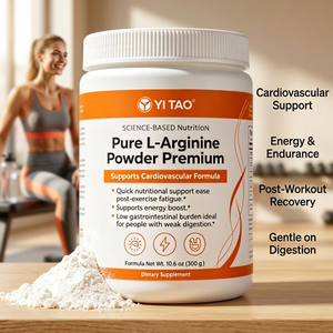 OEM/ODM Pure L-Arginine Powder Premium Supports Cardiovascular Health Boost Energy Ease <b>Post</b> Exercise Fatigue Dietary Supplement - Product Image 3