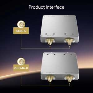 7.2G Dual Band <strong>Signal</strong> Extender 4W Low <strong>Noise</strong> 2.5dB for WiFi 6E/7 &amp; Long Range Wireless Communication - Product Image 4