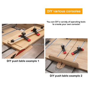 Rail de curseur <span class=keywords><strong>à</strong></span> fente en T pour le travail du bois Type 19 pistes en T en alliage d'aluminium piste d'onglet pour scie <span class=keywords><strong>à</strong></span> bois/outils d'établi de Table de routeur - Product Image 3