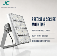 Projecteur LED modulaire d'extérieur avec support de montage réglable, dissipation thermique haute efficacité, lampe LED OEM ODM