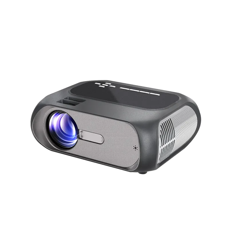 New arrival T7 HD multimedia projector home theater cinema 1280*720P 200ANSI distance 1-4M 40-200inches Screen proyector