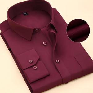 Camicia <span class=keywords><strong>da</strong></span> Uomo a Maniche Lunghe Taglie Forti, Elegante, Formale, <span class=keywords><strong>da</strong></span> Ufficio, Bianca, per Lavoro, Taglie Grandi 45 46 47 - Product Image 6