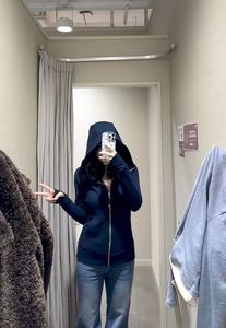 Giacca Yoga attillata sportiva dello stesso stile Lulu, maglione da <span class=keywords><strong>donna</strong></span> <span class=keywords><strong>con</strong></span> <span class=keywords><strong>cappuccio</strong></span> termico autunno/inverno nuovo arrivo - Product Image 6