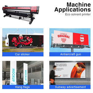 INQI 2.5m Eco solvente stampante a getto d'inchiostro Dual XP600 i3200 teste Hoson Board di grande formato <span class=keywords><strong>su</strong></span> <span class=keywords><strong>tela</strong></span> vinilica - Product Image 5