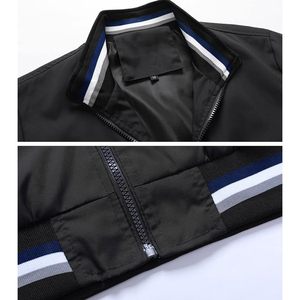 Blouson bomber léger pour homme Babyhealthy, coupe-vent, fermeture éclair intégrale, décontracté, vêtement d'extérieur pour le printemps - Product Image 3