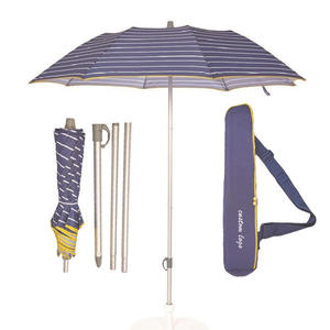 Haute Qualité Bleu Promotion Personnalisée Parapluie De Plage Patio Extérieur Sombrilla Parapluie Extérieur <span class=keywords><strong>Parasol</strong></span> <span class=keywords><strong>Parasol</strong></span> Plage Accessoire - Product Image 1