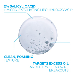 2% <span class=keywords><strong>acide</strong></span> <span class=keywords><strong>salicylique</strong></span> 0.05% micro-exfoliant Lha nettoyant pour le visage blanchissant supprimer les points noirs rétrécir les Pores nettoyage en profondeur soins <span class=keywords><strong>de</strong></span> la peau - Product Image 3